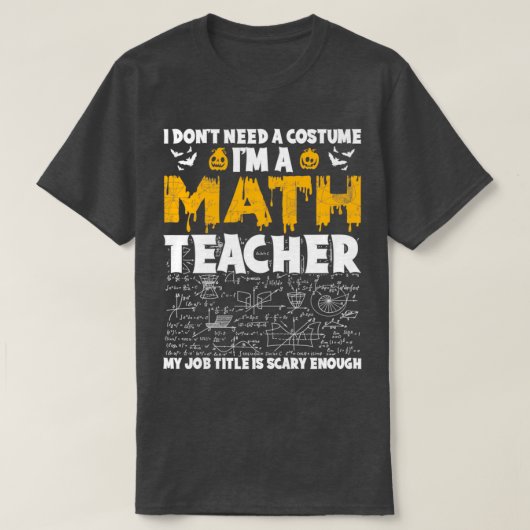 Ix27m ein Mathematiklehrer Mein Job Titel ist Beän T-Shirt (Design vorne)