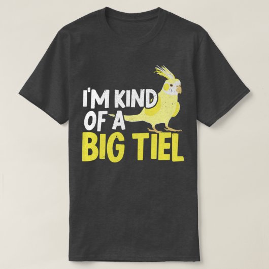 Ix27m ein Riesencockatiel Tiel Birdkeepin T-Shirt (Design vorne)