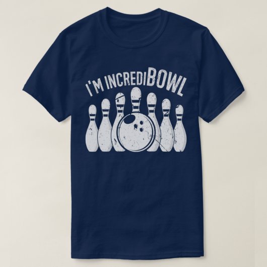 Ix27m Incredibowl Funny Bowling Team Bowler T T-Shirt (Design vorne)