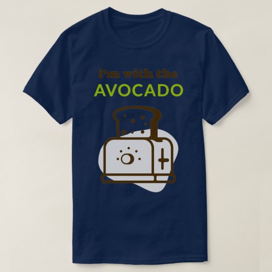 Ix27m mit dem Avocado Toast T-Shirt (Design vorne)