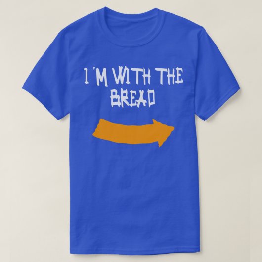 Ix27m mit dem Bread Funny Halloween Kostüm T-Shirt (Design vorne)