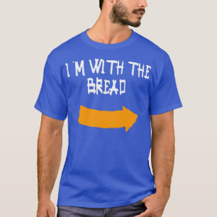 Ix27m mit dem Bread Funny Halloween Kostüm T-Shirt
