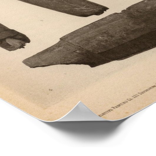 IX Steinrohre, also Kalif Poster (Ecke)