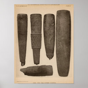 IX Steinrohre, also Kalif Poster