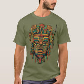 Ixchel Mayan Deity Mask T-Shirt (Vorderseite)