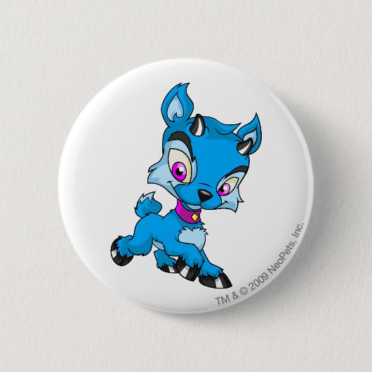 Ixi Blau Button (Vorderseite)
