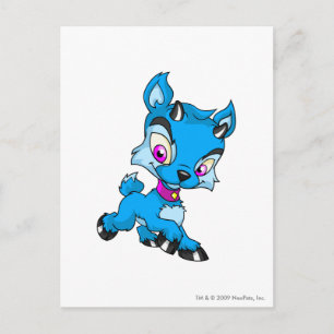 Ixi Blue Postkarte
