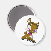 Ixi Brown Magnet (Vorderseite/Rückseite)