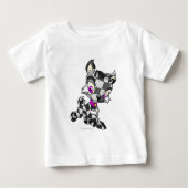 Ixi Checkered Baby T-shirt (Vorderseite)