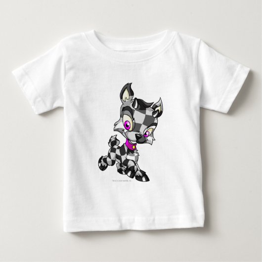 Ixi Checkered Baby T-shirt (Vorderseite)