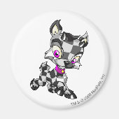 Ixi Checkered Magnet (Vorne)