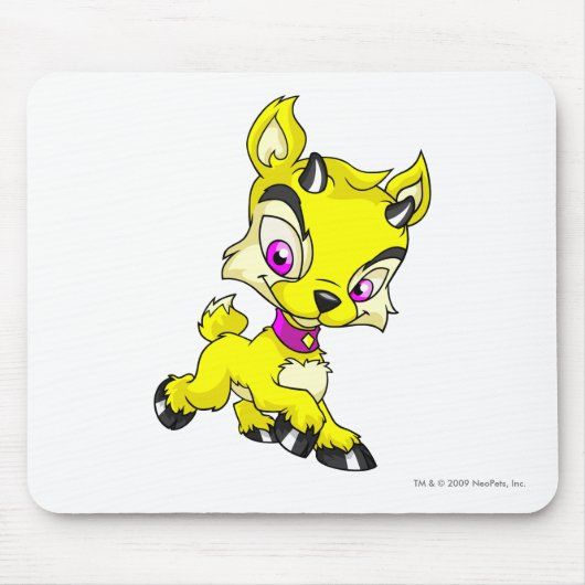 Ixi Gelb Mousepad (Vorne)