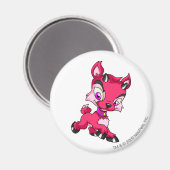 Ixi Red Magnet (Vorderseite/Rückseite)