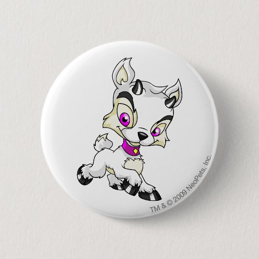 Ixi Weiß Button (Vorderseite)