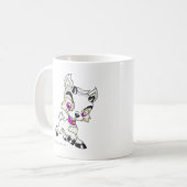 Ixi Weiß Kaffeetasse (Vorderseite Links)