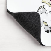 Ixi Weiß Mousepad (Ecke)