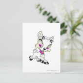 Ixi Weiß Postkarte (Stehend Vorderseite)