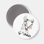 Ixi White Magnet (Vorderseite/Rückseite)
