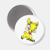 Ixi Yellow Magnet (Vorderseite/Rückseite)