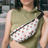 Ixora Coccinea, Blume Maha Sarakham Bauchtasche