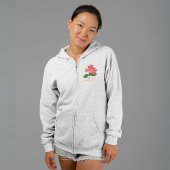 Ixora Coccinea, Blume Maha Sarakham Hoodie