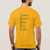 IXOYE Acrostic (blau) T-Shirt (Rückseite)