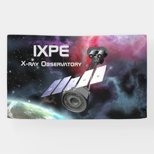 IXPE X-Ray Observatory Banner (Horizontal)