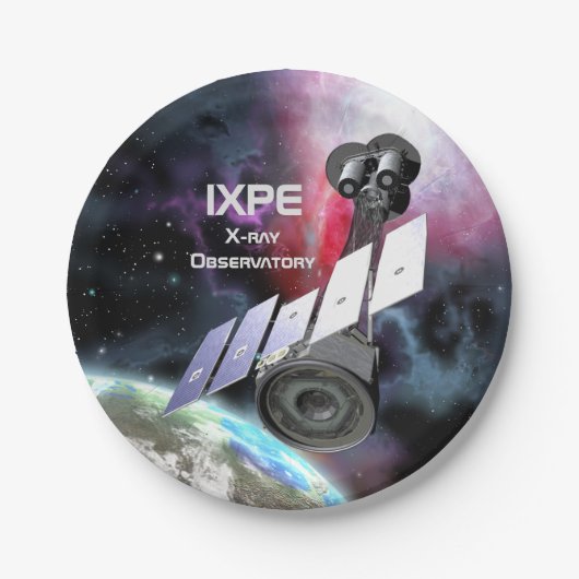 IXPE X-Ray Observatory Pappteller (Vorderseite)