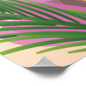 Ixtapa Mexico Beach Poster (Ecke)