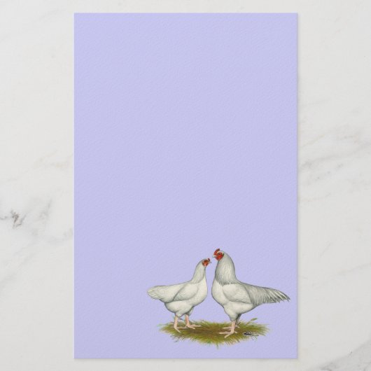Ixworth Chickens Briefpapier (Vorderseite)