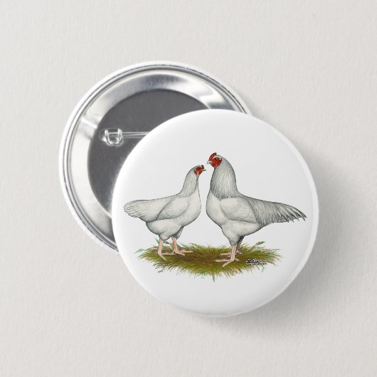 Ixworth Chickens Button (Vorne & Hinten)