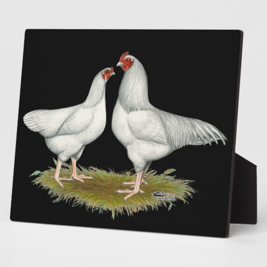 Ixworth Chickens Fotoplatte (Seite)