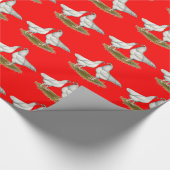 Ixworth Chickens Geschenkpapier (Ecke)