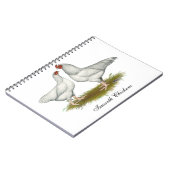 Ixworth Chickens Notizblock (Linke Seite)