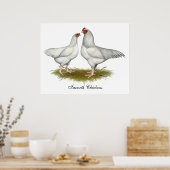 Ixworth Chickens Poster (Küche)