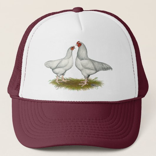 Ixworth Chickens Truckerkappe (Vorderseite)