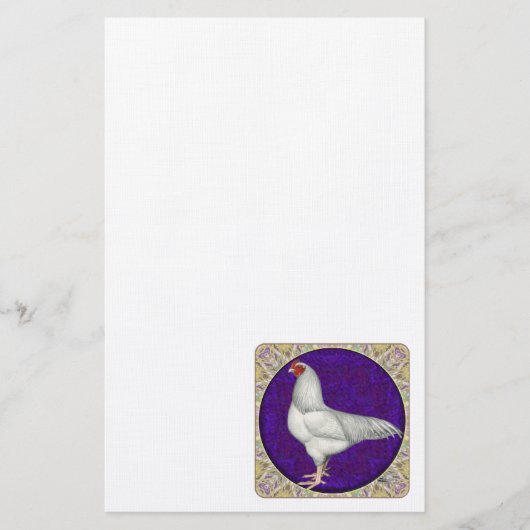 Ixworth Rooster Briefpapier (Vorderseite)