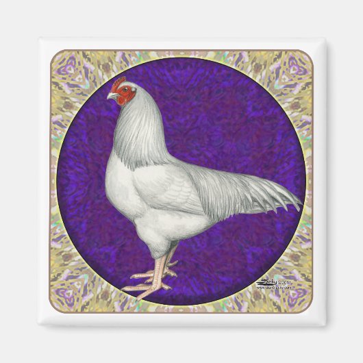 Ixworth Rooster Magnet (Vorne)