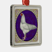 Ixworth Rooster Ornament Aus Metall (Rechts)