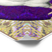 Ixworth Rooster Poster (Ecke)