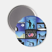 IYA2009 - US-Node: Magnet (Vorderseite/Rückseite)