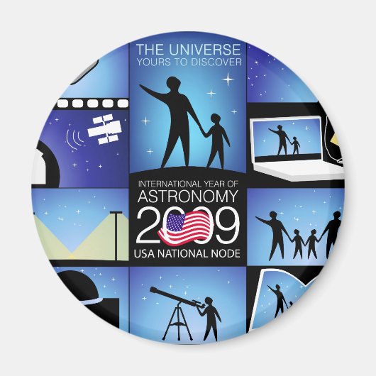 IYA2009 - US-Node: Magnet (Vorne)