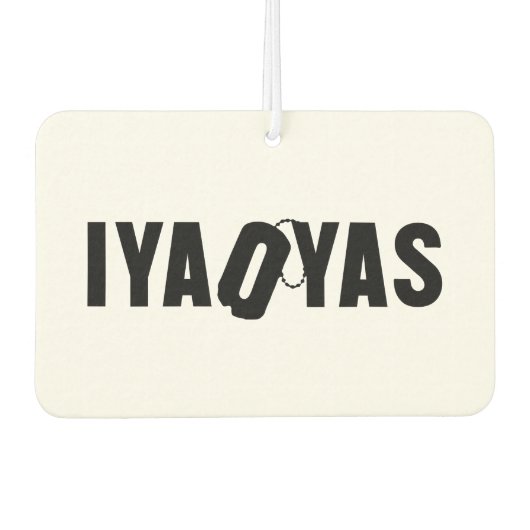 IYAOYAS AUTOLUFTERFRISCHER (Vorderseite)