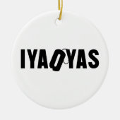 IYAOYAS KERAMIK ORNAMENT (Vorne)
