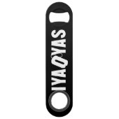 IYAOYAS SPEED FLASCHENÖFFNER (Rückseite)