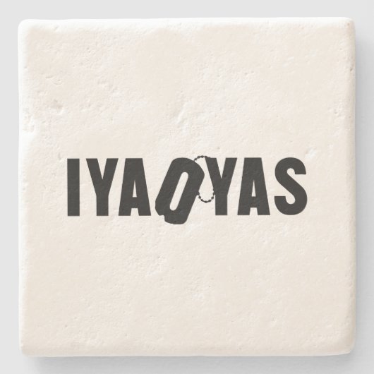 IYAOYAS STEINUNTERSETZER (Vorderseite)