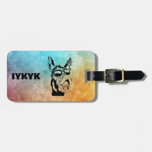 IYKYK Donkey Tag Gepäckanhänger