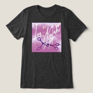IYKYK Subtile Sapphische, wlw, Lez Make Art Schere Tri-Blend Shirt