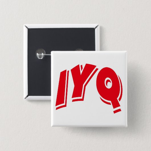 IYQ BUTTON (Vorne & Hinten)