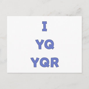 IYQYQR wie du bist Postkarte